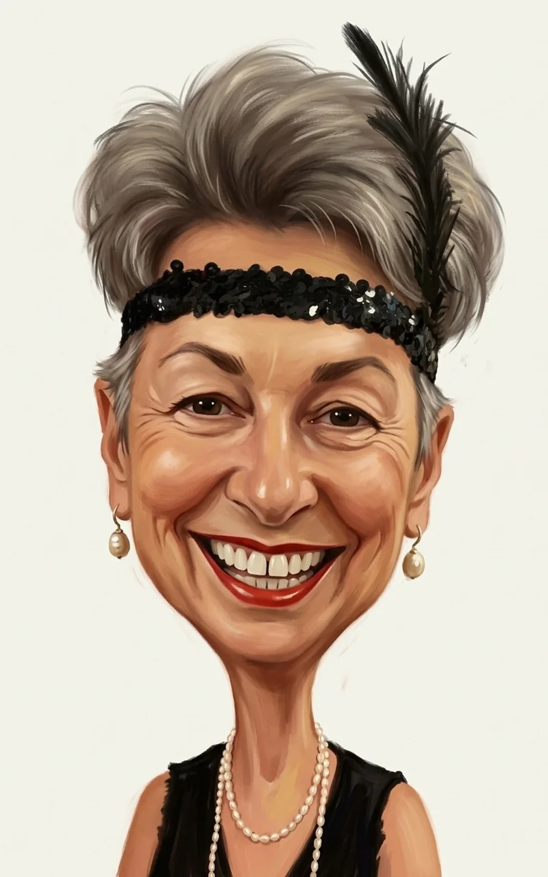 Caricatură digitală realizată de Funky Society – exemplul 5